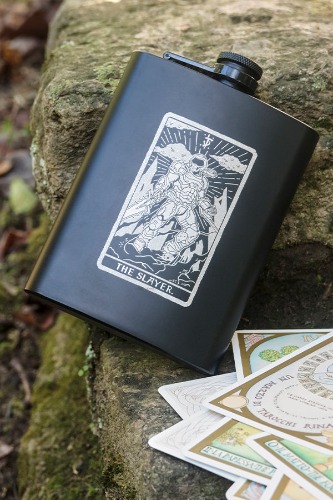 DOOM Slayer Tarot Flask 