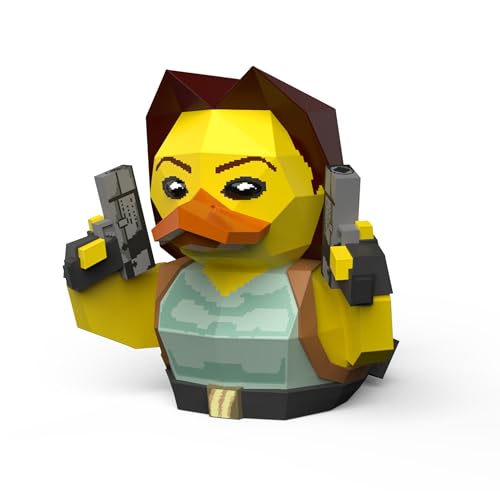 TUBBZ Classic Lara Croft Collectable Vinyl Rubber Duck Figure