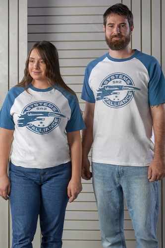 Mass Effect Normandy SR-2 Raglan Tee | M