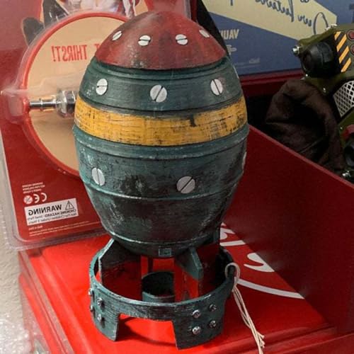 INLDY Nuke Bomb Storage Box, Nuclear Bomb Desktop Decorations, 3D Openable Resin Rocket Sculpture, Mini Nuke Statue Model, Mini Storage Box Fallout Decor (1 Pcs) - 1 Pcs