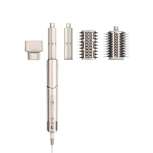 Shark FlexStyle 4-in-1 Air Styler & Hair Dryer for Straight & Wavy Hair: Auto-Wrap Curlers, Paddle Brush, Oval Brush and Concentrator, No Heat Damage, Stone HD430SLUK - Stone - 4 in 1 - for straight & wavy hair - Without storage case
