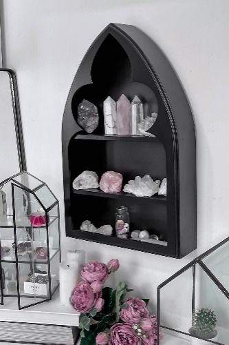 Cathedral Shelf | One Size / Black / 100% MDF