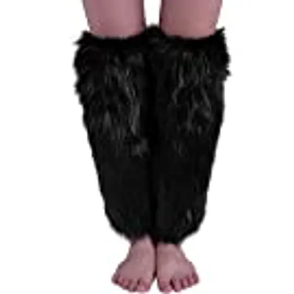 Nanxson Womens Fur Leg Warmer Winter Furry Long Boot Cuffs Cover TTW0034