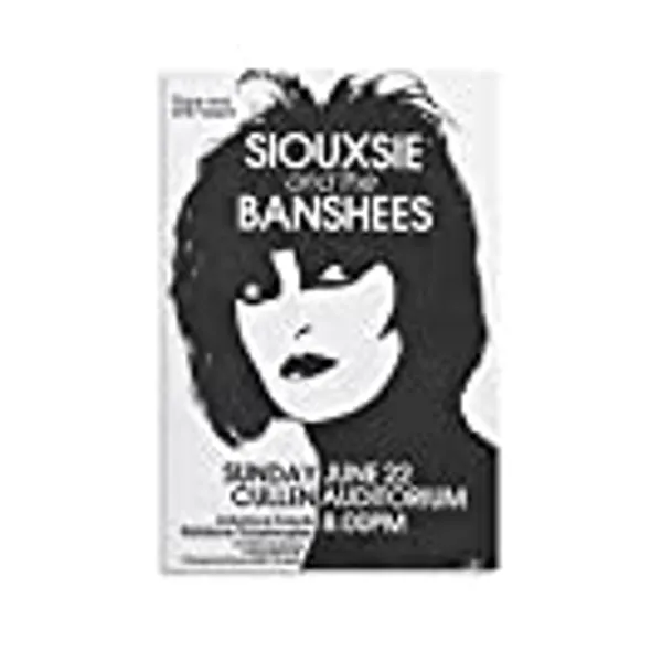 Siouxsie And The Banshees Canvas Poster Bedroom Decoration Landscape Office Valentine's Birthday Gift Unframe-style12x18inch(30x45cm)