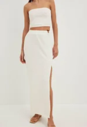 Long skirt - offwhite