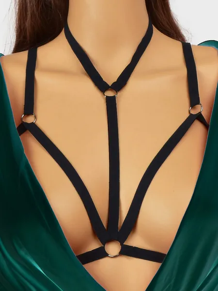 Cadena para el cuerpo vinculado con aro