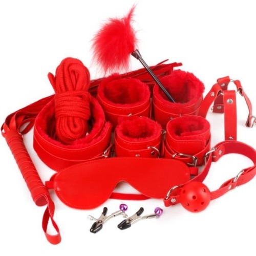 10 Piece Play Set - Red Set