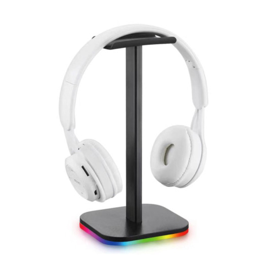 LED Headset Stand & Display - Illuminated Base