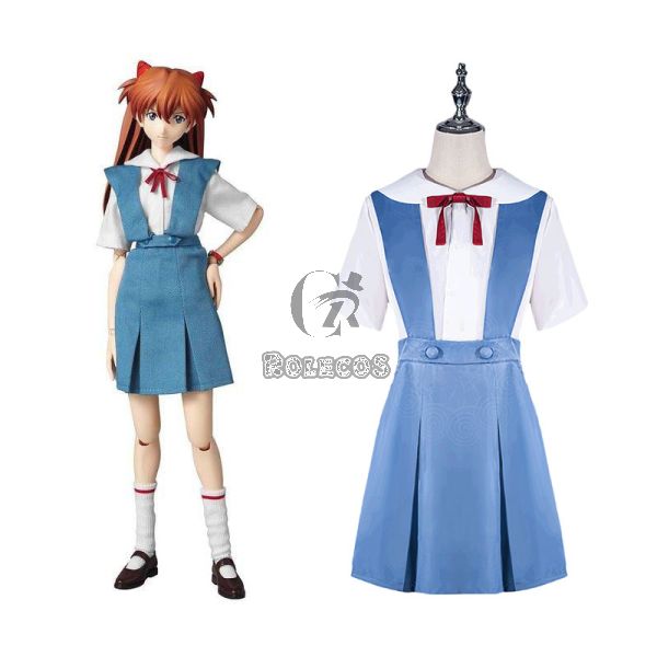 EVA Asuka Rei Uniform Cosplay Costume
