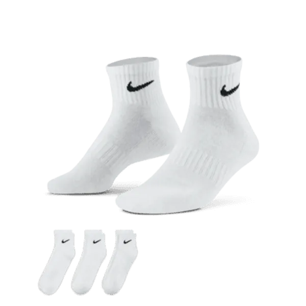 Nike Everyday Cushioned Training Ankle Socks (3 Pairs)