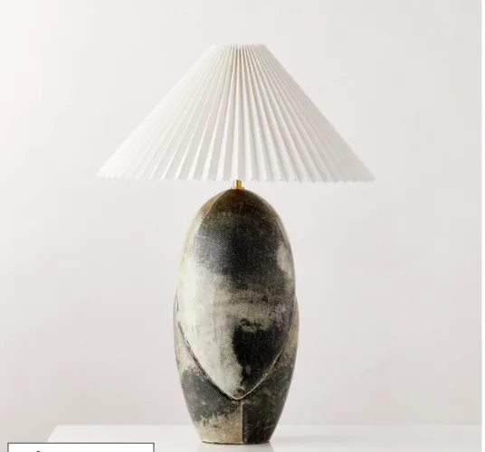 Enora Pieced Vellum Table Lamp