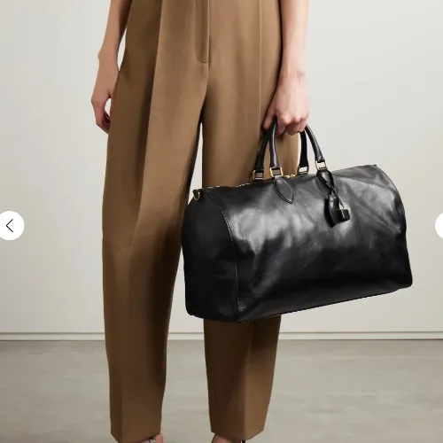 Pierre leather weekend bag