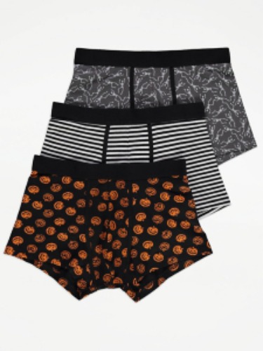 Halloween Hipster Trunks 3 Pack