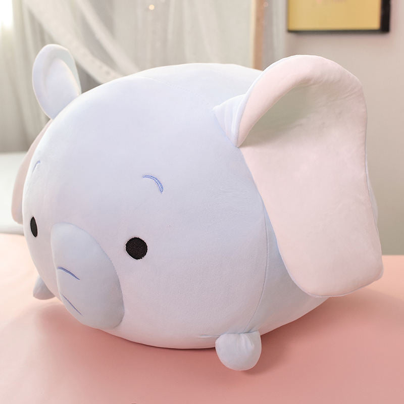 Plush stuffed elephant 
