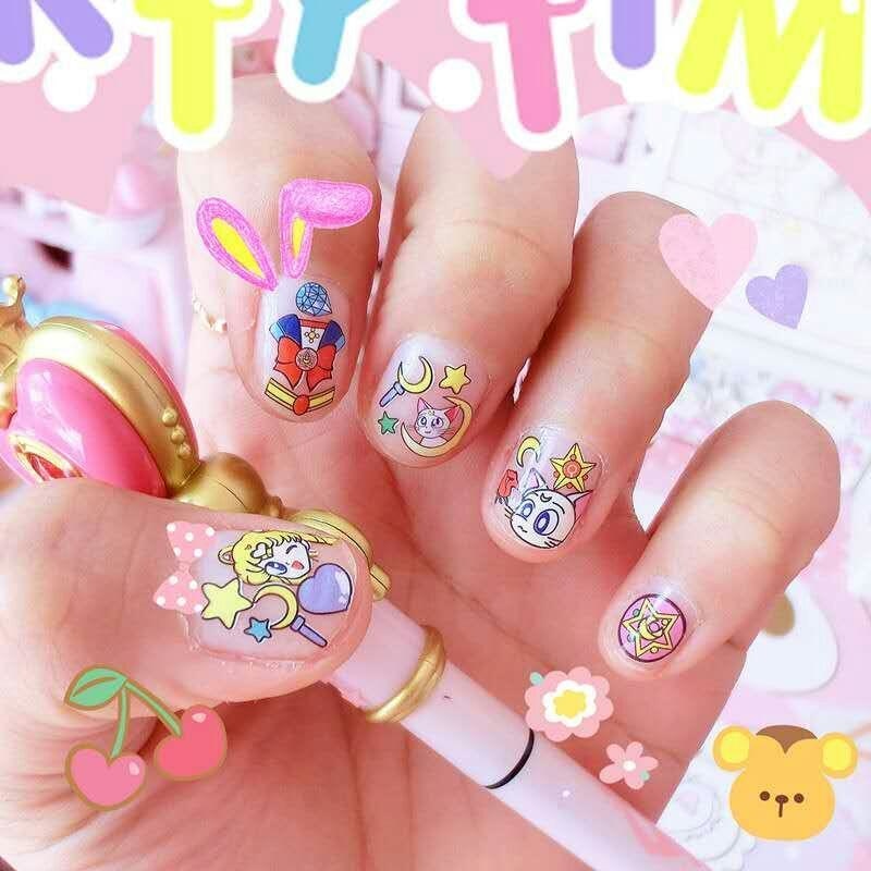Magical Girl Nail Art - Pack of 3 Magical Girl Sets