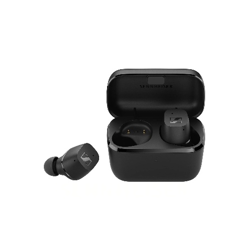 Sennheiser CX True Wireless Headphones, Black - Black