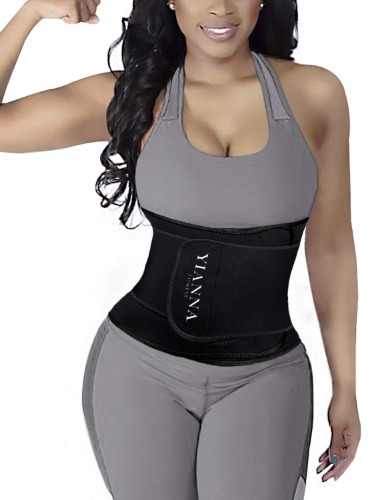 YIANNA Women Waist Trainer Belt - Slimming Sauna Waist Trimmer Belly Band Sweat Sports Girdle Belt