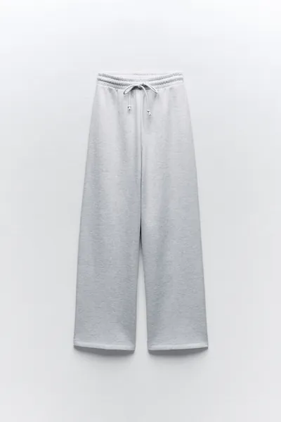 PLUSH WIDE JOGGER PANTS