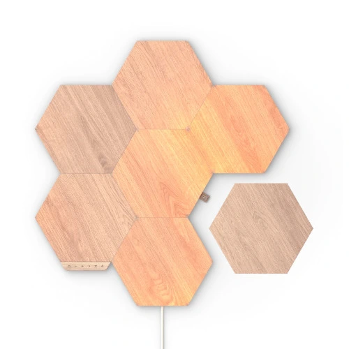 Nanoleaf Elements Hexagons wood