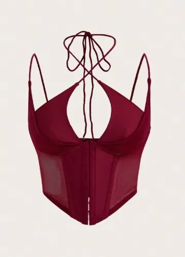 Mesh Insert Cami Top