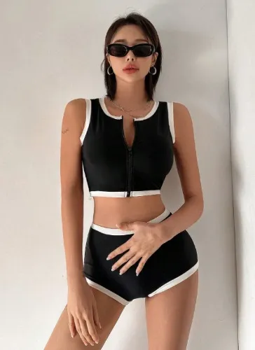  Zipper Bikini Se
