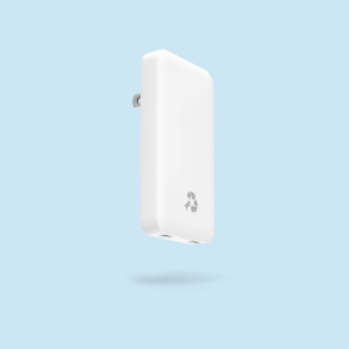 WALLY Ultra 65W Wall Charger | Polar White