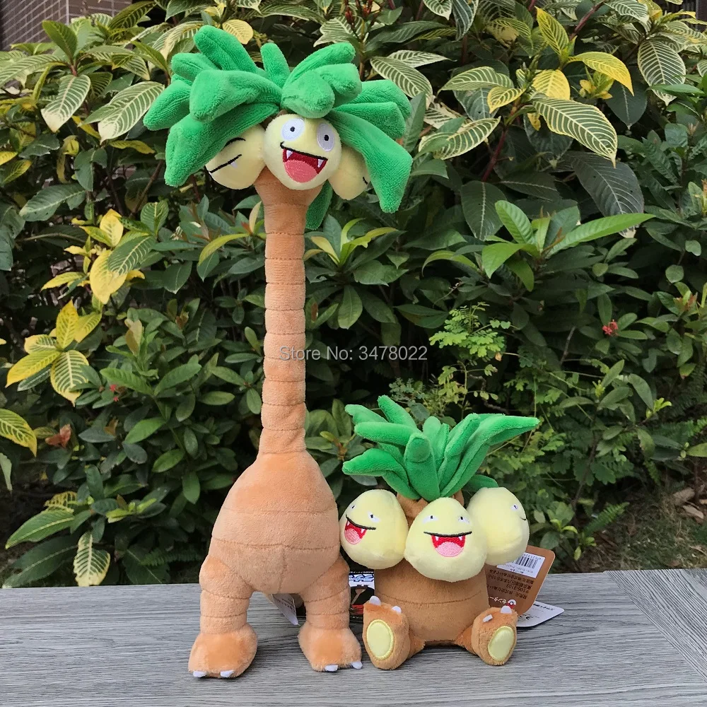 Exeggutor And Alola Pokemon Plush