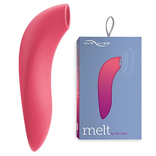 We-Vibe Melt Clitoral Sucking Vibrator Clit Massaging App Controlled Smart Toy, Pink - Pink