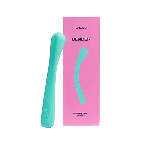 Unbound Bender: Flexible, Portable, Rechargeable, Waterproof Massager, Mint - Mint