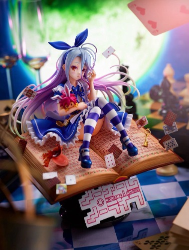 No Game No Life - Shiro - Shibuya Scramble Figure - 1/7 - Alice in Wonderland Ver. (Alpha Satellite) - Brand New