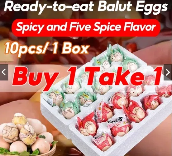 Ready To Eat Balut Eggs (Spicy & Five Spice Flavor) 20 pcs