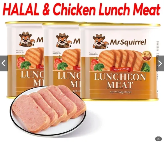 1 Box of Chicken Luncheon meat