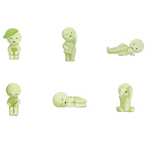Dreams Smiski Glow in The Dark Figure, Bed Series, Random Style, 1 Pack