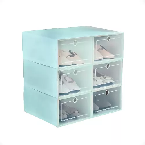Cajas Estantes Organizador Zapatera Zapatos Apilable