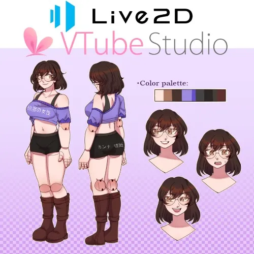 Live2D Vtuber Model