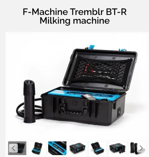 Milking machine!!! Tremblr male masturbation fucking machine from f-machine sex toys