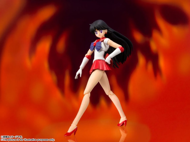 Bishoujo Senshi Sailor Moon - Sailor Mars - S.H.Figuarts - Animation Color Edition (Bandai Spirits) - Brand New
