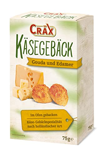 Cräx Käsegebäck mit echtem Gouda und Edamer 75 g (1 x 75 g) - 1 - 75 g (1er Pack)