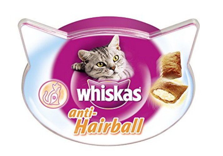 Whiskas Snacks Anti-Hairball, 4er Pack (4 x 60 g)