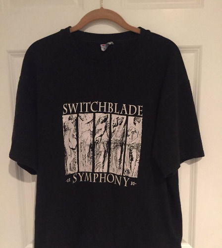Switchblade Symphony Logo Collection Short Sleeve Black T-Shirt