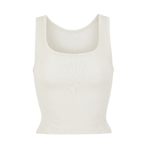 COTTON RIB TANK | BONE