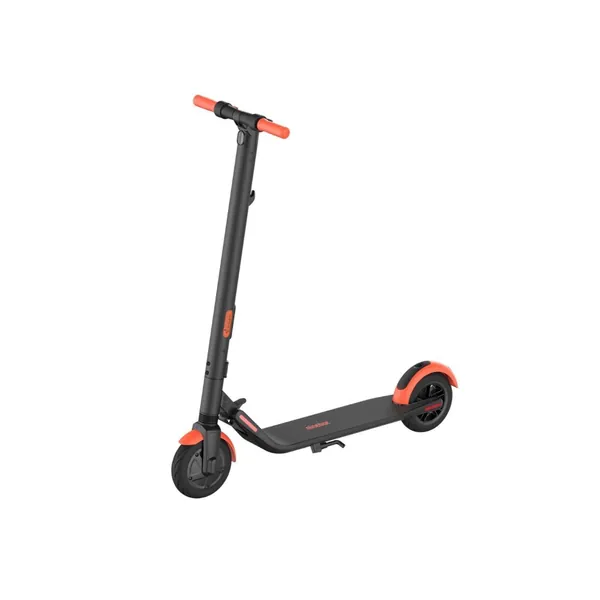 Segway Ninebot ES1L Electric Kick Scooter- 250W Motor, 12.4 Miles Range & 12.4 MPH, 8" Inner-Support Hollow Tires, Dual Brakes & Front Suspension, W. Capacity 220lbs, Commuting E Scooter Adults