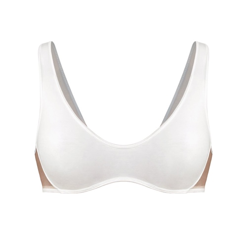 Core Scoop Neck Bralette Crystal - M / Crystal