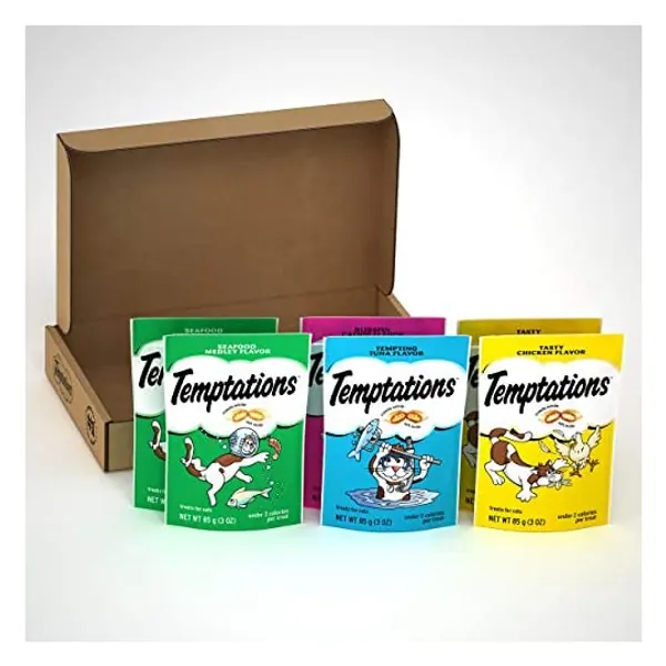 
                            Temptations Cat Treats Variety Packs
                        
