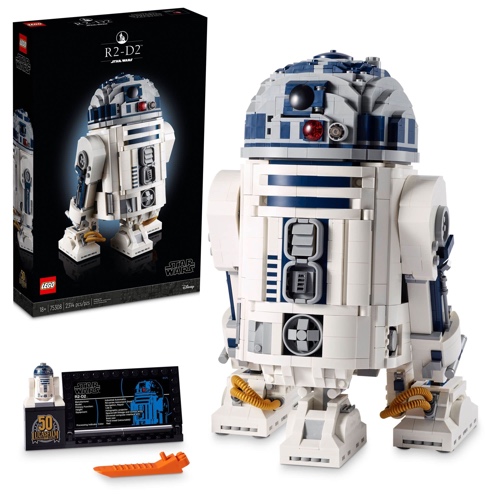 LEGO Star Wars R2-D2 75308 Building Set for Adults (2,314 Pieces) - Frustration-Free Packaging