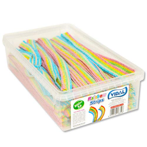 Vidal Rainbow Strips (Pack of 1, Total 200 Pieces)