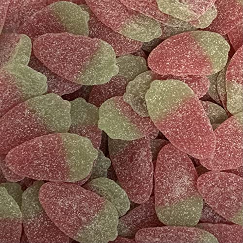 Fizzy Strawberries 500g Share Bag by The Gourmet Sweet Company