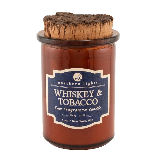 Northern Lights Candles 52601 - Vela en tarro con licor, whisky y tabaco, 147,32 ml - Vela en tarro