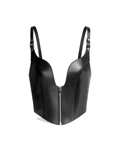 Corset "Aria" Black | Black / Silver / S