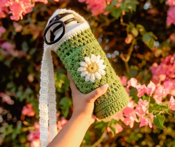 Crochet Water Bottle Holder